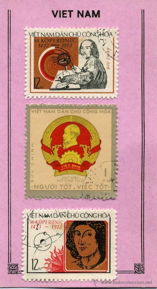 Sellos: 3 SELLOS VIETNAM - Foto 1