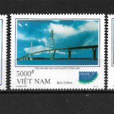 Sellos: VIETNAM 1997, SERIE IVERT 1697/99 PUENTES PACIFIC 97.. MNH.. Lote 319858033