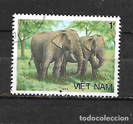 Sellos: 1987: El elefante asi&aacute;tico. - Foto 1