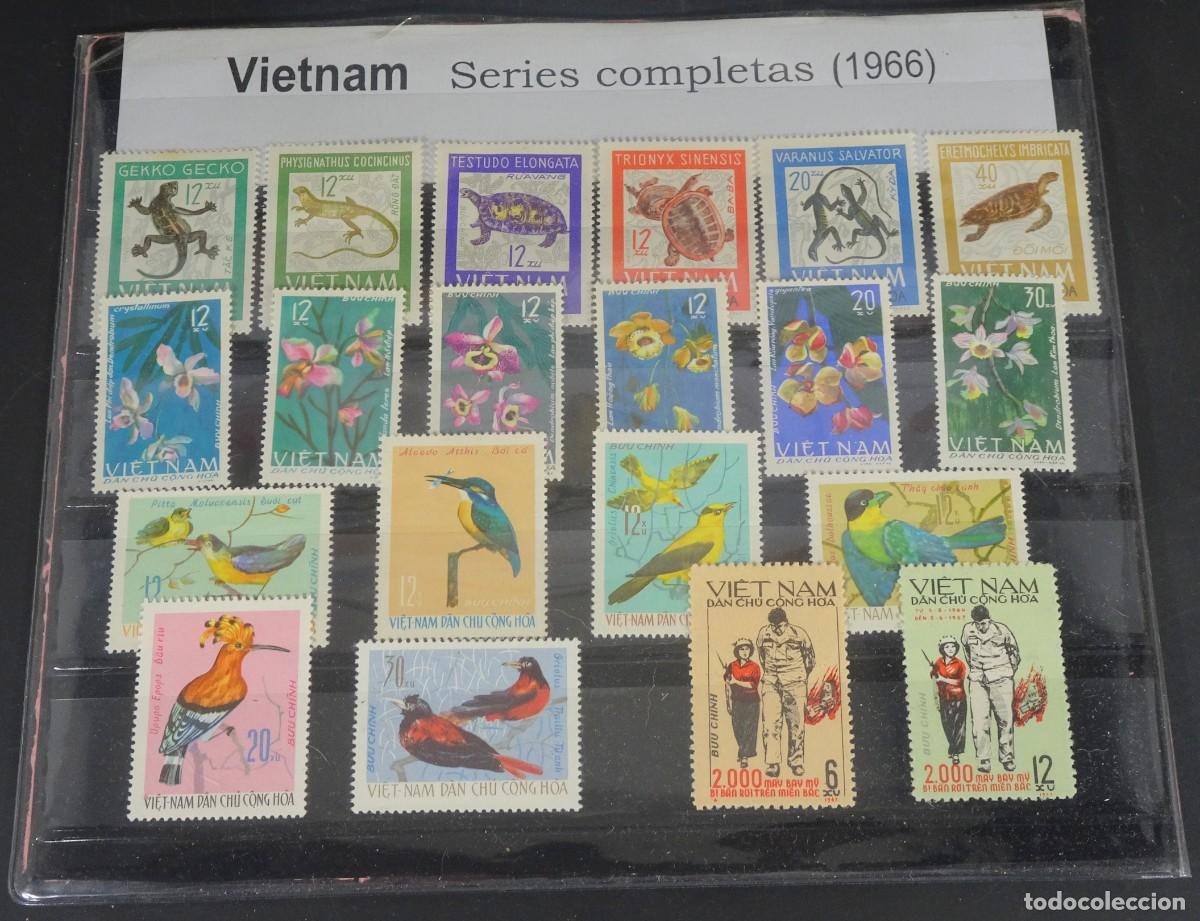 Sellos: VIETNAM SERIES COMPLETAS, VER FOTOS