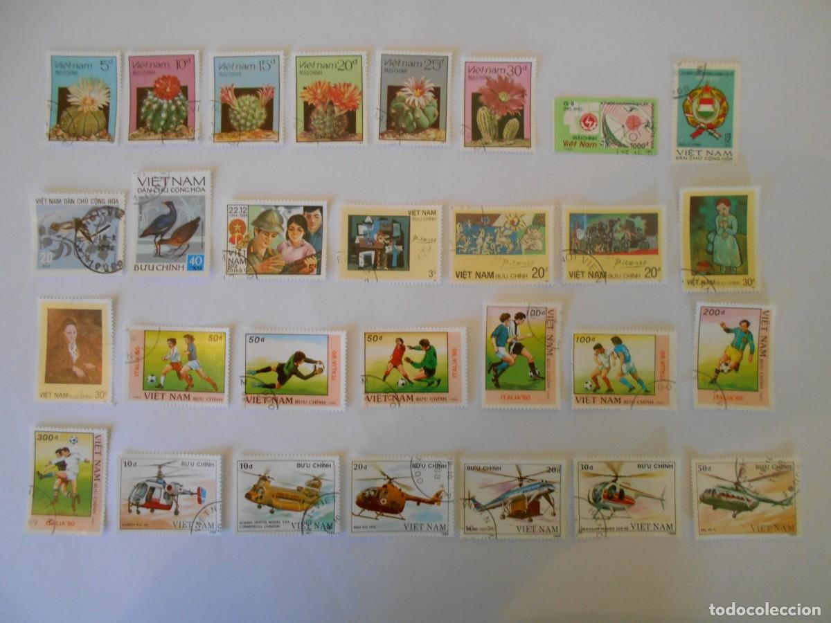 Sellos: VIETNAM-LOTE 85 SELLOS DIFERENTES-LOTE 3