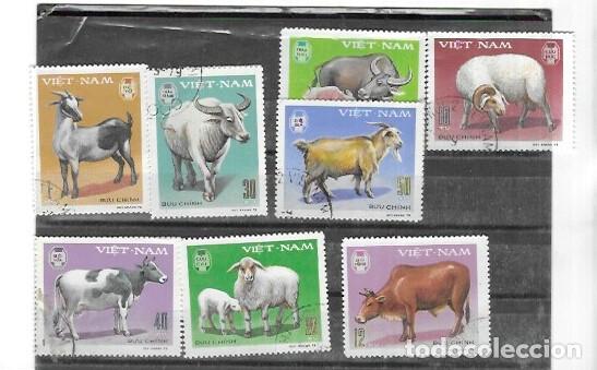 Sellos: VIETNAN N&ordm; 154 AL 161 (0)
