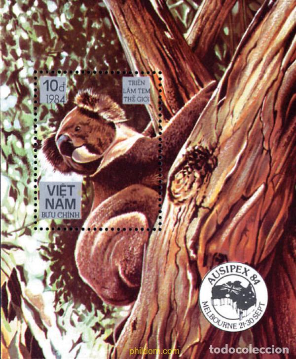 Selos: 88992 MNH VIETNAM 1984 AUSIPEX 84. EXPOSICION FILATELICA INTERNACIONAL