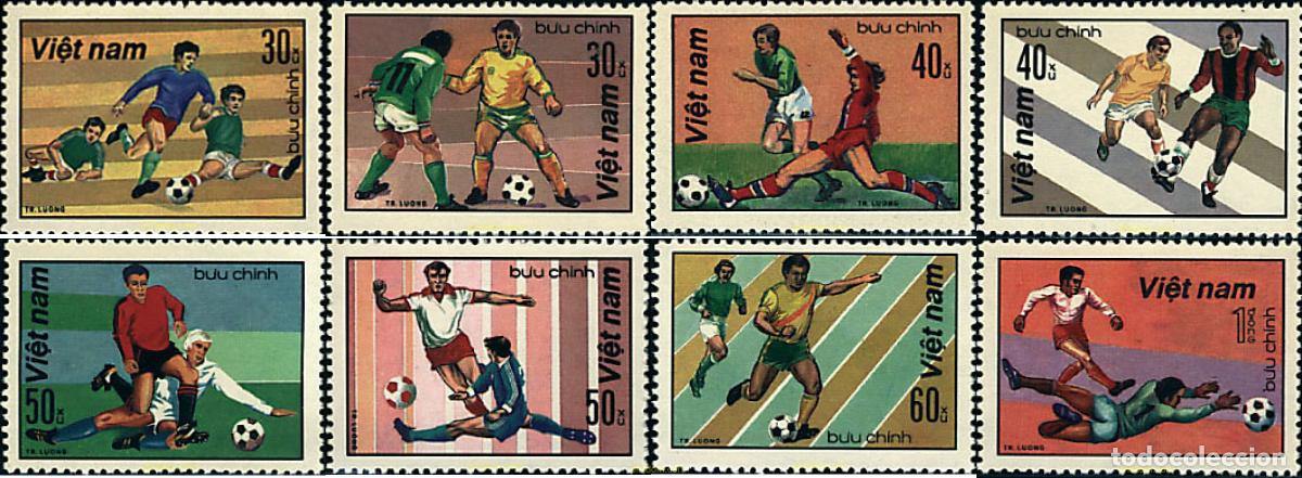 Sellos: 88989 MNH VIETNAM 1982 FUTBOL