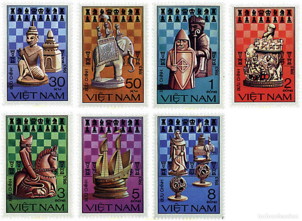 Sellos: 37740 MNH VIETNAM 1983 AJEDREZ