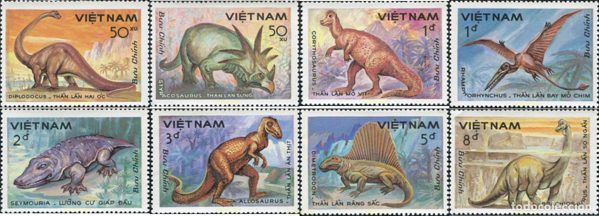 Francobolli: 97316 MNH VIETNAM 1984 FAUNA PREHISTORICA