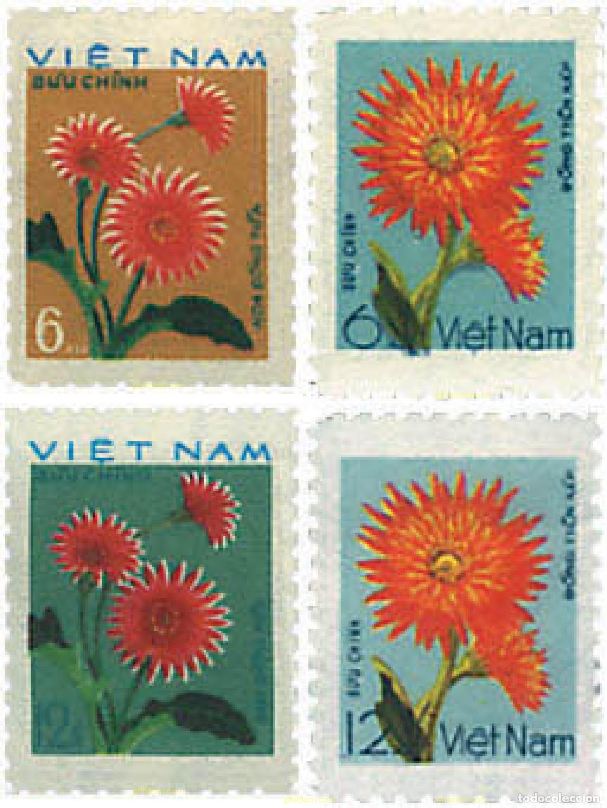 Sellos: 95595 MNH VIETNAM 1977 DALIAS