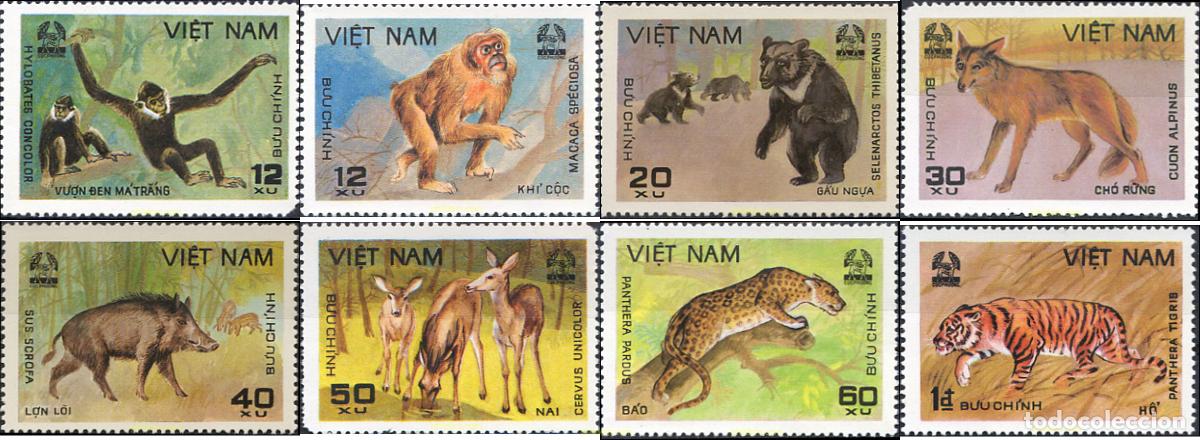 Sellos: 231965 MNH VIETNAM 1981 MAMIFEROS