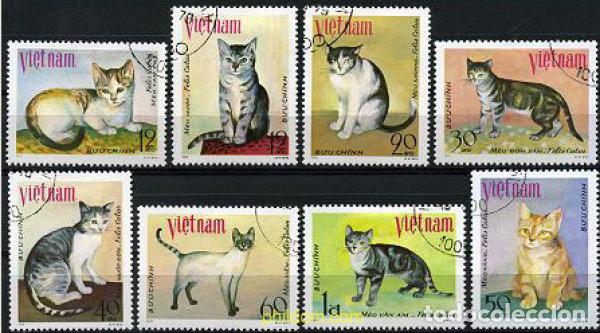 Sellos: 208837 USED VIETNAM 1979 GATOS