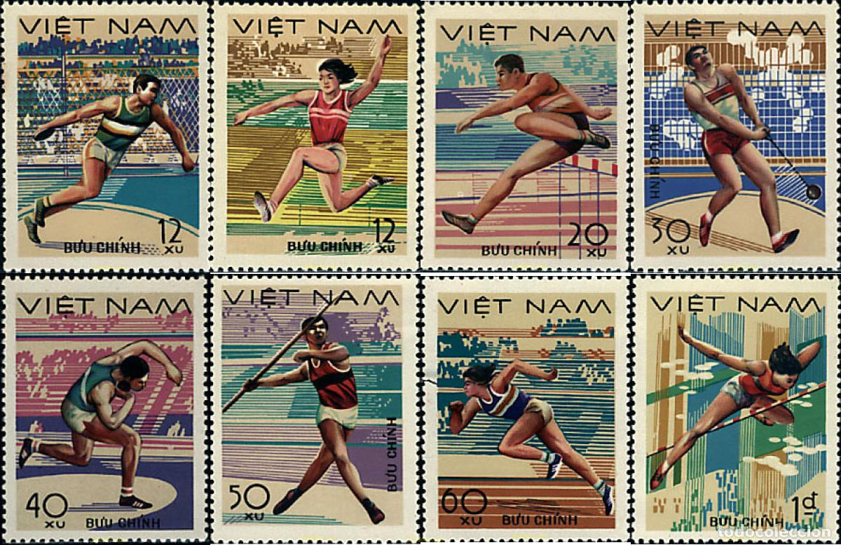 Sellos: 37729 MNH VIETNAM 1978 DEPORTES