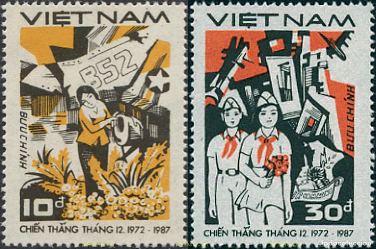 Sellos: 73676 MNH VIETNAM 1987 PERSONAJES DE LEYENDA