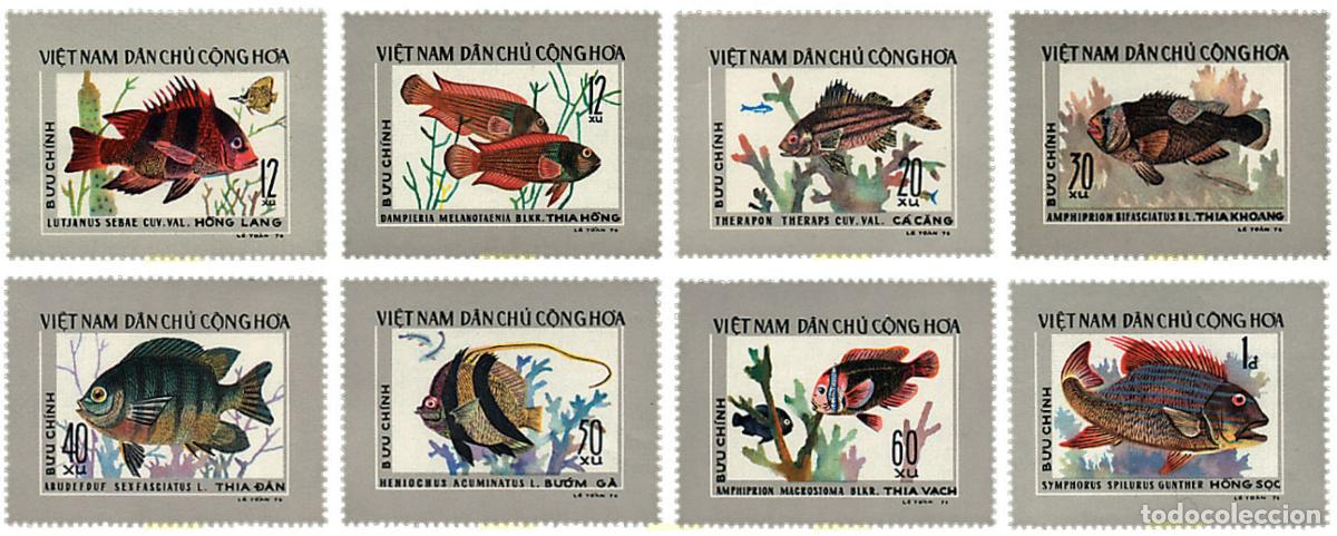 Francobolli: 37728 MNH VIETNAM 1976 PECES TROPICALES
