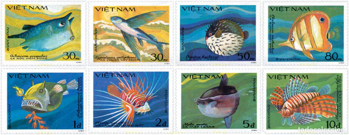 Selos: 37750 MNH VIETNAM 1984 PECES