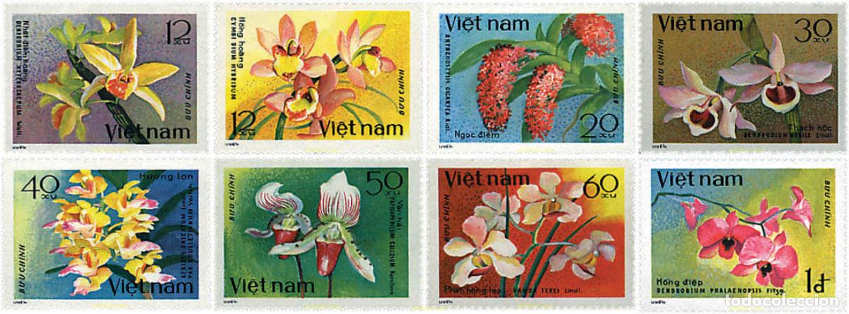 Sellos: 92813 MNH VIETNAM 1979 ORQUIDEAS