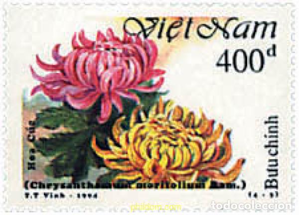 Briefmarken: 92843 MNH VIETNAM 1994 FLOR DE OTO&Ntilde;O
