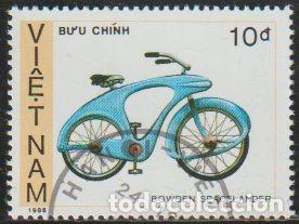 Sellos: Vietnam 1989 Scott 1957 Sello * Bicicletas Bowden &rdquo;Spacelander&rdquo; Yvert 904 Michel 2022 Viet Nam Stamp