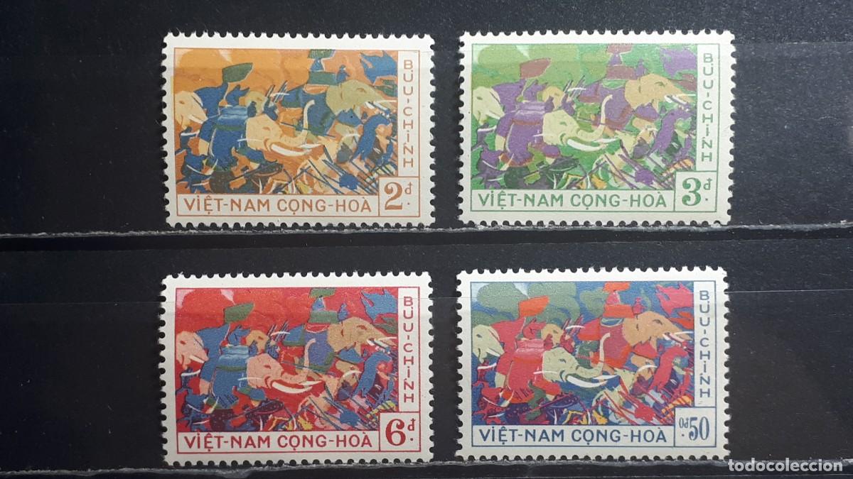 Sellos: VIETNAM DEL SUR. A&Ntilde;O 1959. *. YVERT 106/9