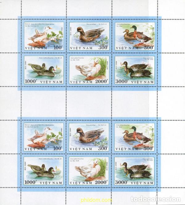 Sellos: 275600 MNH VIETNAM 1990 PATOS