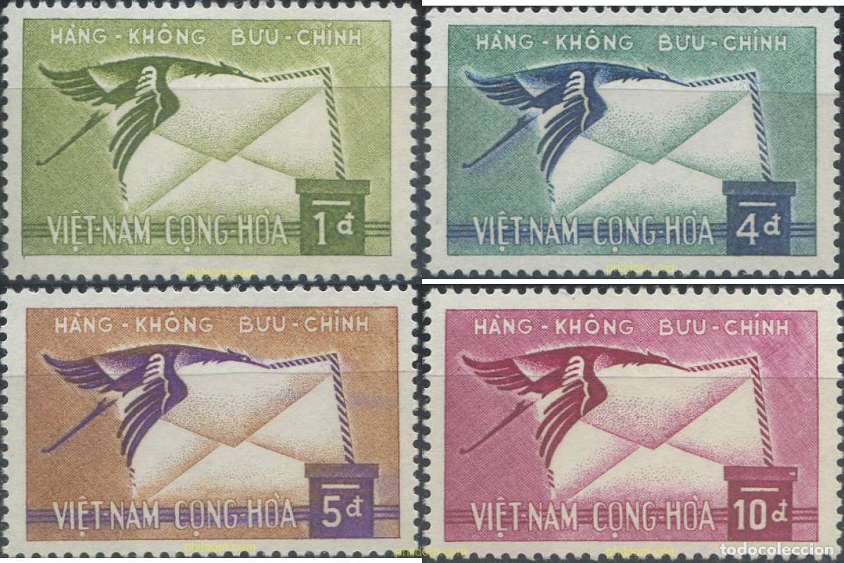 Sellos: 31973 MNH VIETNAM DEL SUR 1960 SERIE BASICA