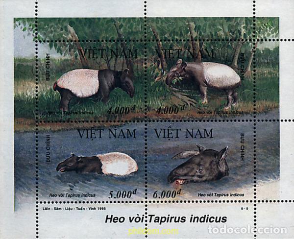 Sellos: 224400 MNH VIETNAM 1995 PROTECCION DE LA NATURALEZA