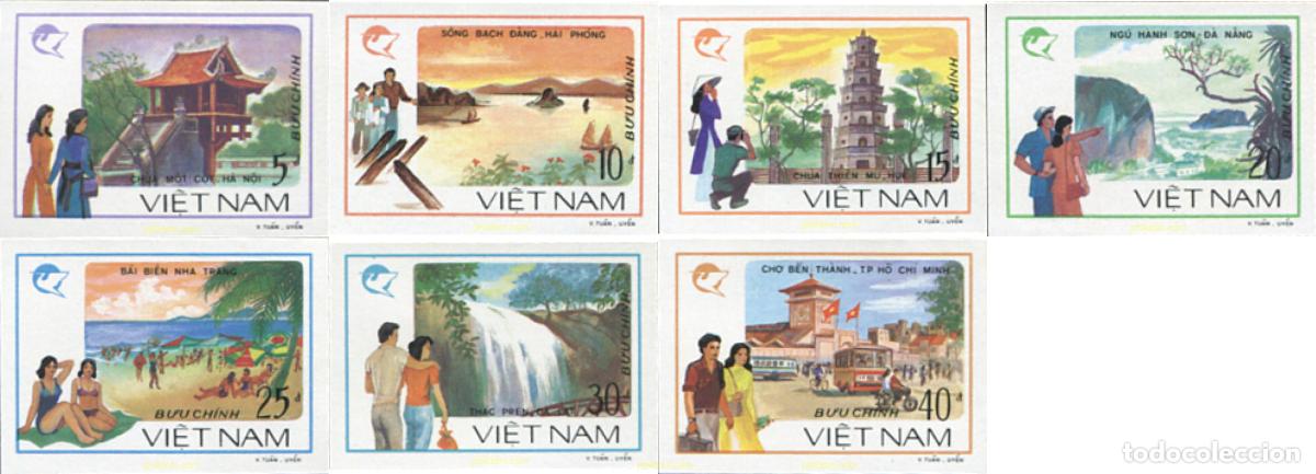 Sellos: 638656 MNH VIETNAM 1988 TURISMO EN VIETNAM