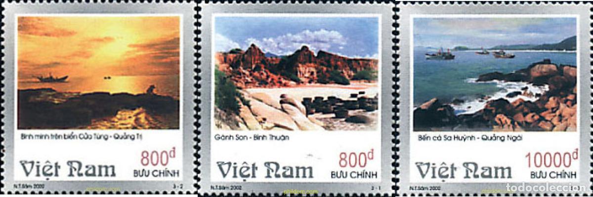Sellos: 93835 MNH VIETNAM 2002 PAISAJES