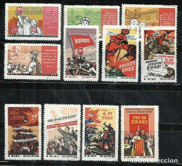 Sellos: 9514-2 SERIES COMPLETAS REVOLUCI&Oacute;N COMUNISMO 973/976 + 977/983