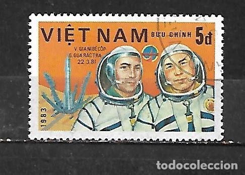 Sellos: 1983: Astronautas - V. Dzhanibekov y Gurragcha (CTO)