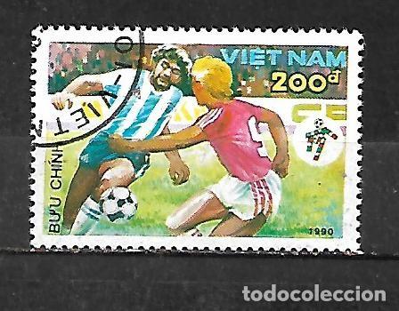 Sellos: 1990: Campeonato mundial de f&uacute;tbol Italia (CTO)