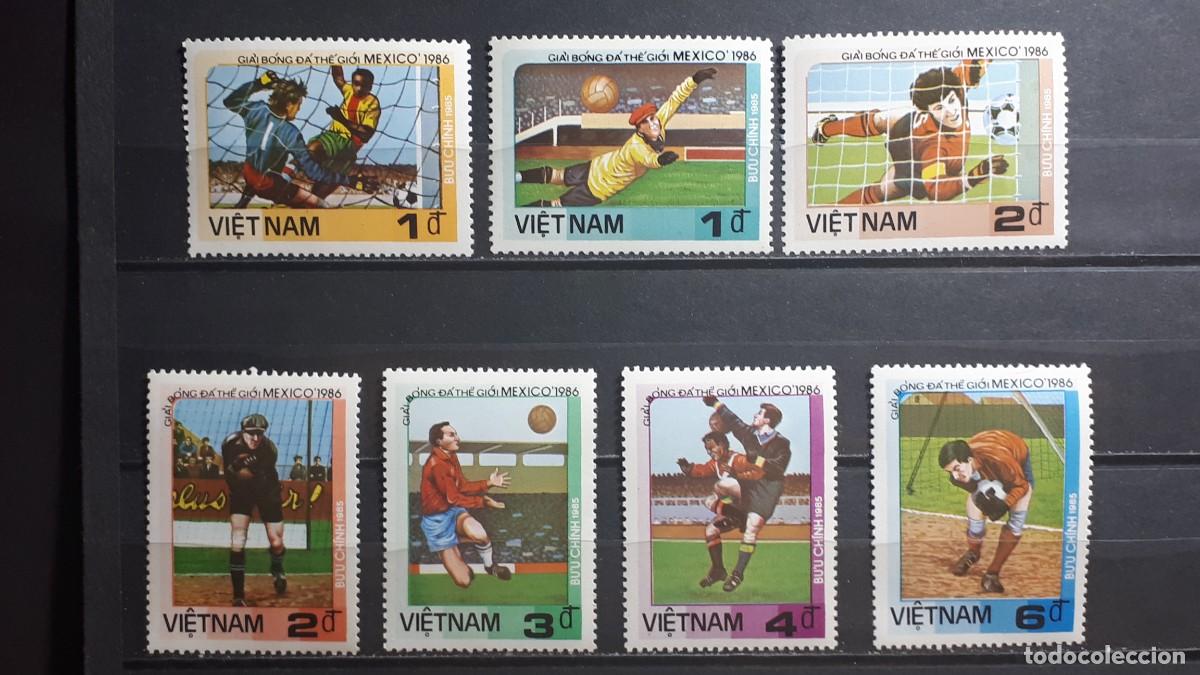 Sellos: VIETNAM. DEPORTES. A&Ntilde;O 1985.**. YVERT 644/50