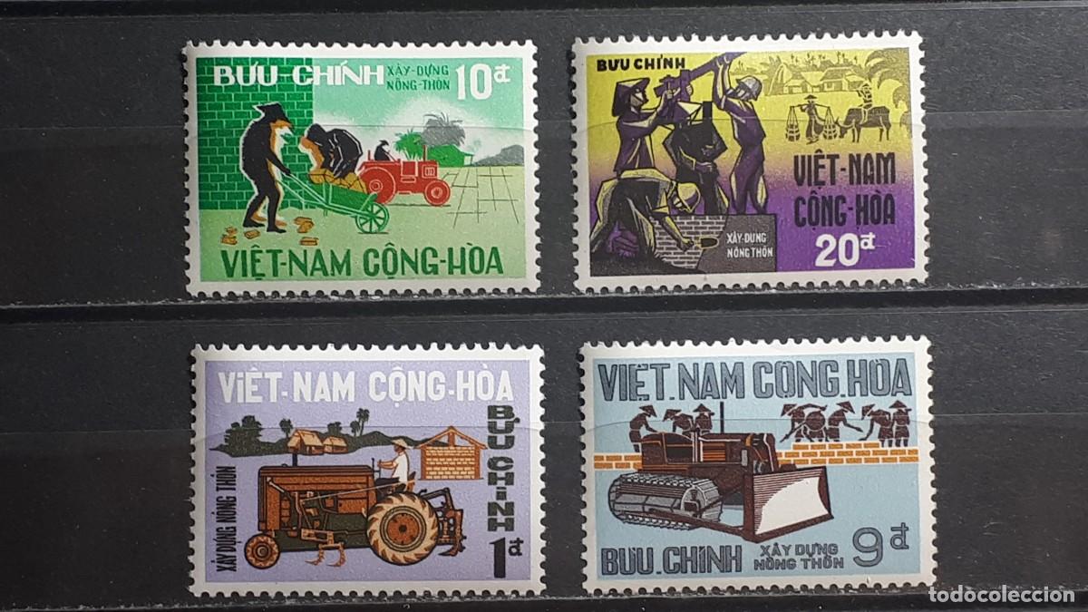 Sellos: VIETNAM DEL SUR. A&Ntilde;O 1968. **. YVERT 325/8
