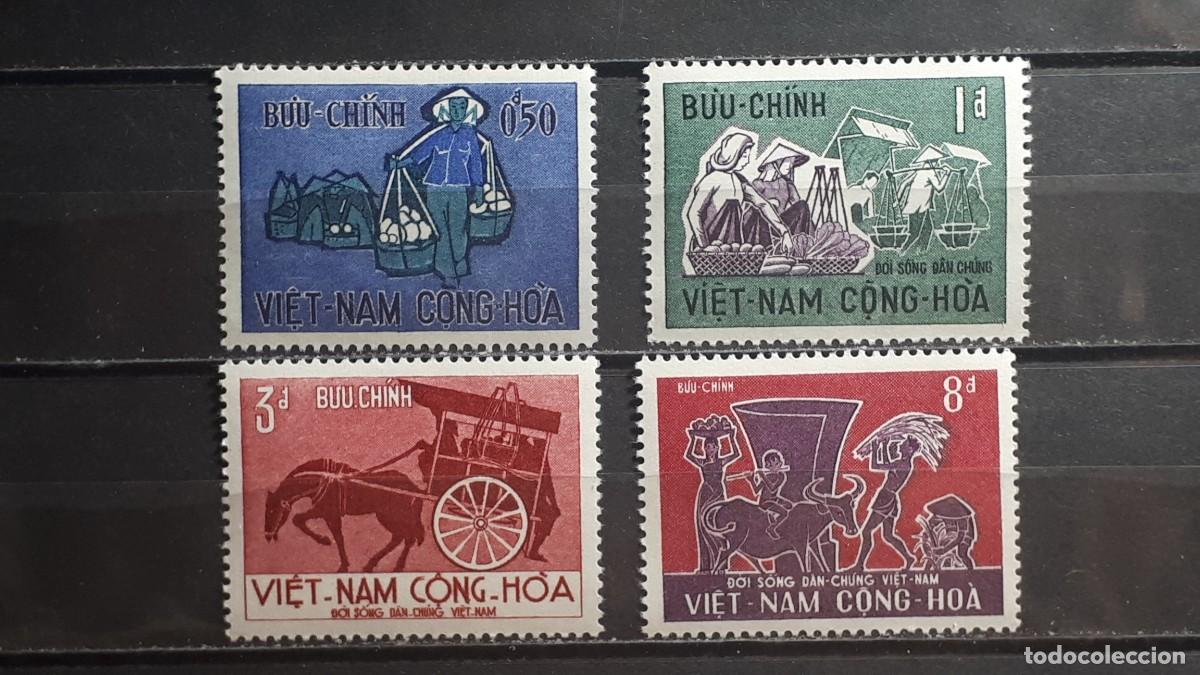 Sellos: VIETNAM DEL SUR. A&Ntilde;O 1967. **. YVERT 310/3