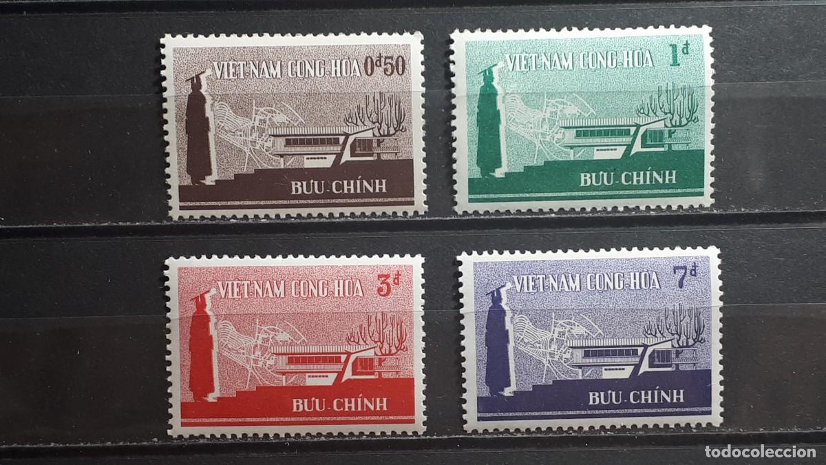 Sellos: VIETNAM DEL SUR. A&Ntilde;O 1965. **. YVERT 269/72