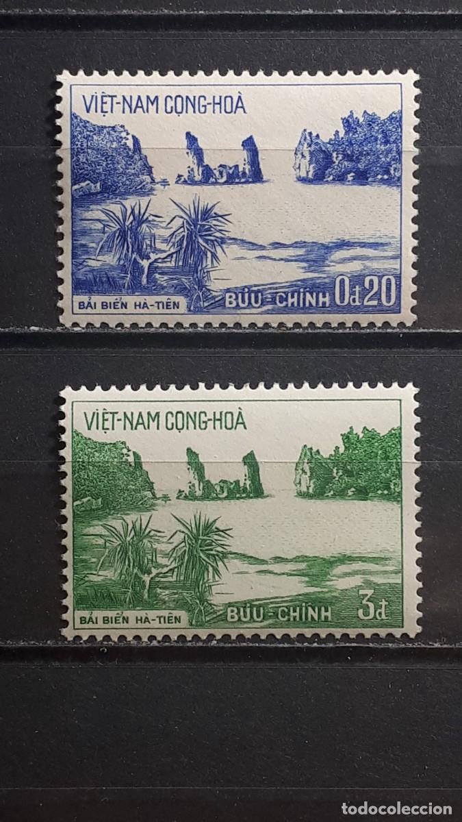 Sellos: VIETNAM DEL SUR. A&Ntilde;O 1964. **. YVERT 245/6