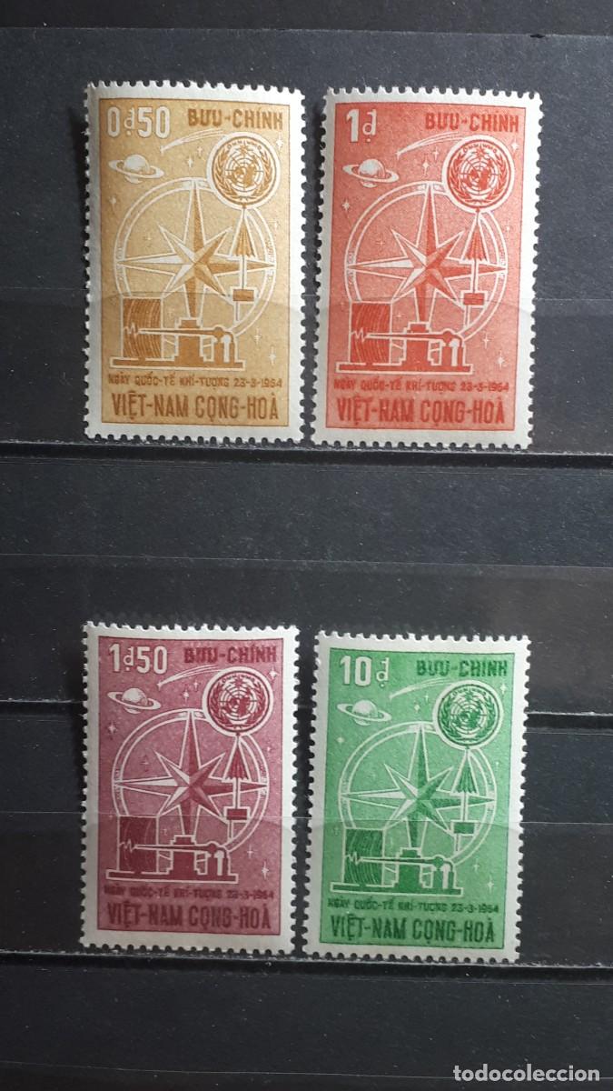 Sellos: VIETNAM DEL SUR. A&Ntilde;O 1964. **. YVERT 238/41