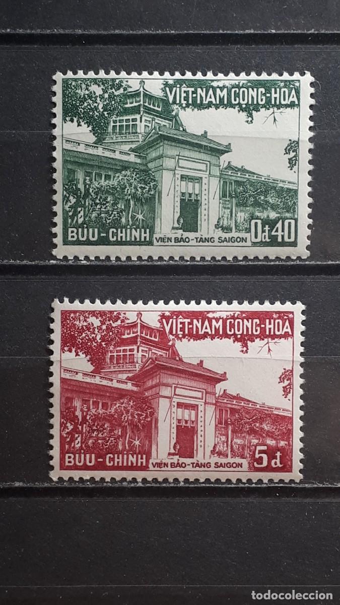 Sellos: VIETNAM DEL SUR. A&Ntilde;O 1959. **. YVERT 104/5