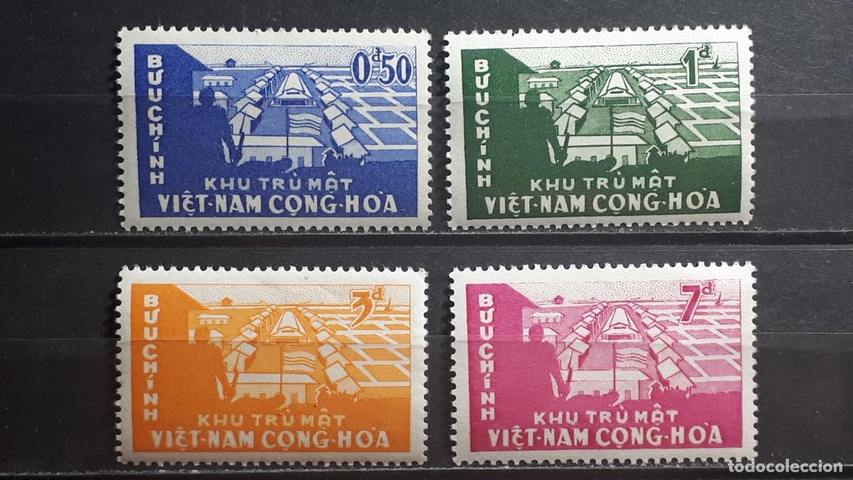 Sellos: VIETNAM DEL SUR. A&Ntilde;O 1960. **. YVERT 142/5