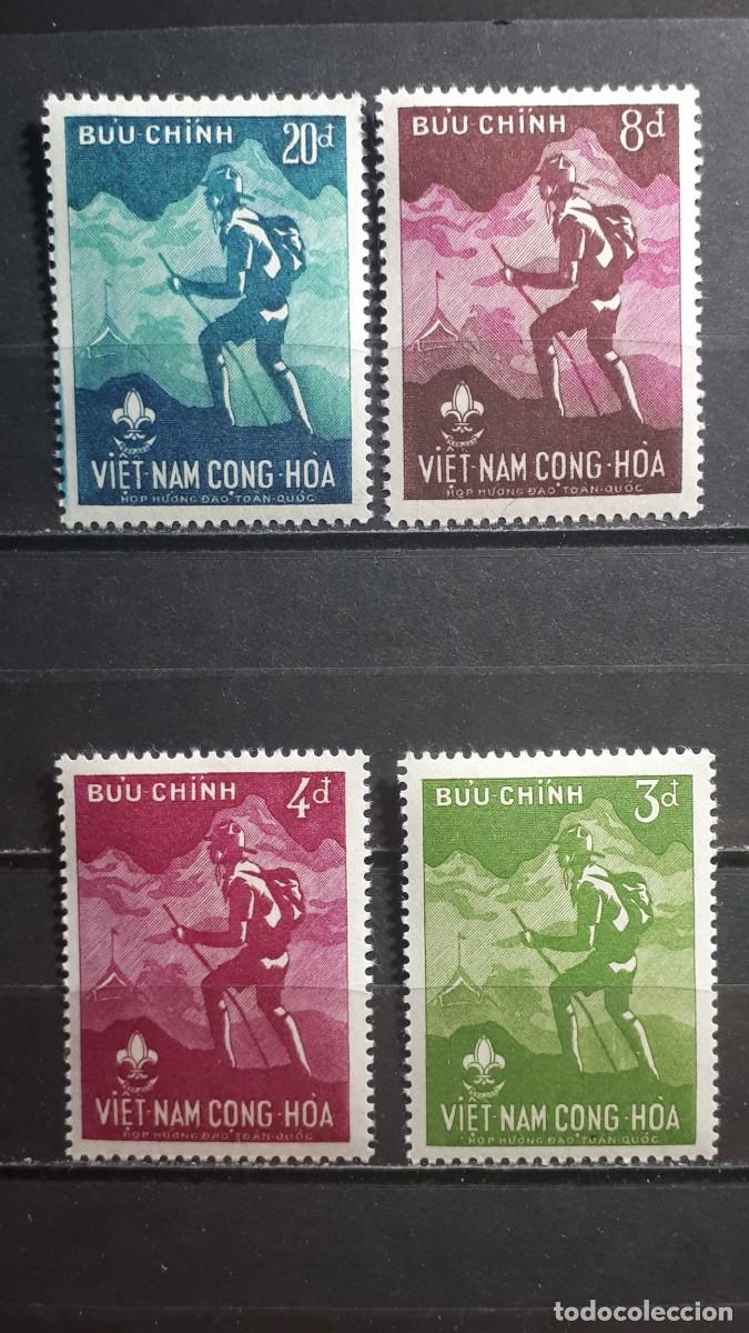 Sellos: VIETNAM DEL SUR. A&Ntilde;O 1959. **. YVERT 126/9
