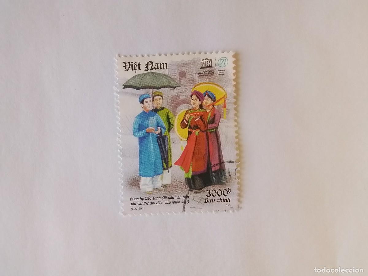 Sellos: A&Ntilde;O 2011 VIETNAM SELLO USADO