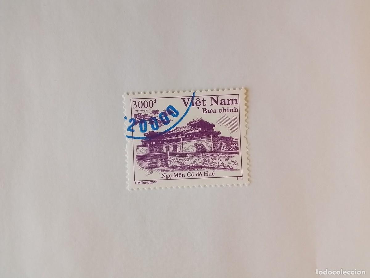 Sellos: A&Ntilde;O 2016 VIETNAM SELLO USADO