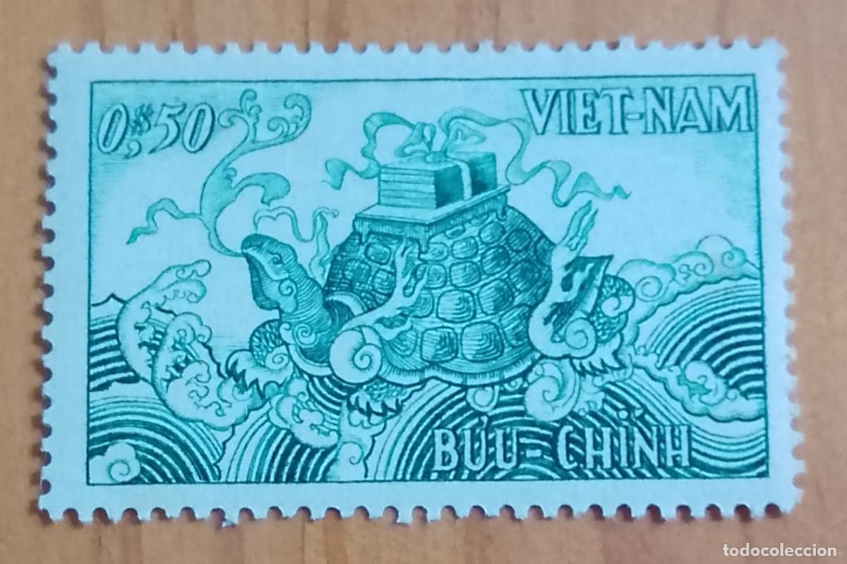 Sellos: VIETNAM, VIET-NAM - V/F 0,50 - BUU-CHINH