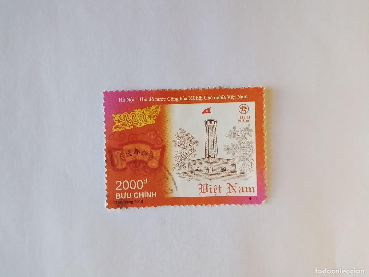 Sellos: A&Ntilde;O 2010 VIETNAM SELLO USADO