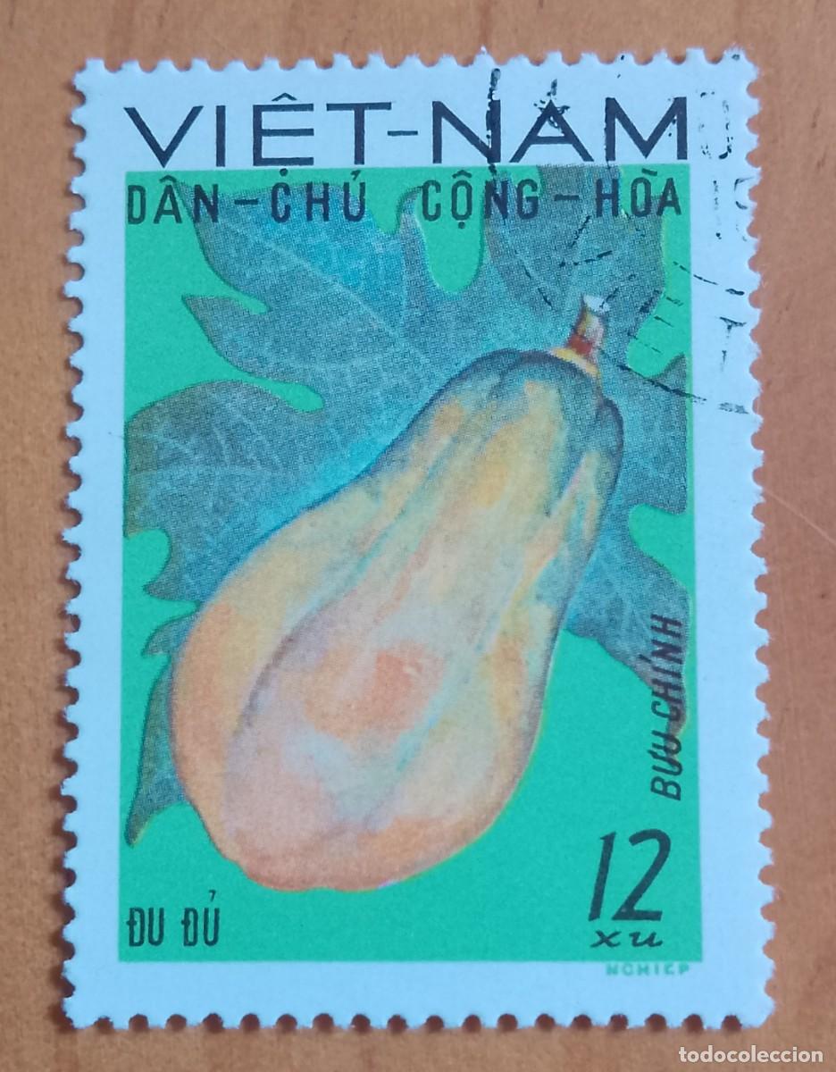 Sellos: VIETNAM &oacute; VIET-NAM- V/F 12 XU - FLORA, FRUTO - VER DESCRIPCI&Oacute;N