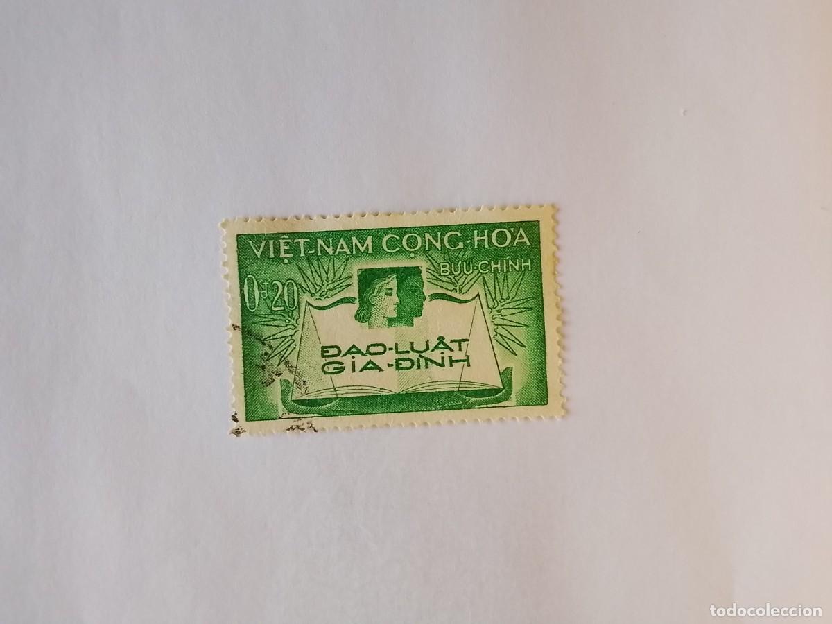 Sellos: A&Ntilde;O 1960 VIETNAM SELLO USADO
