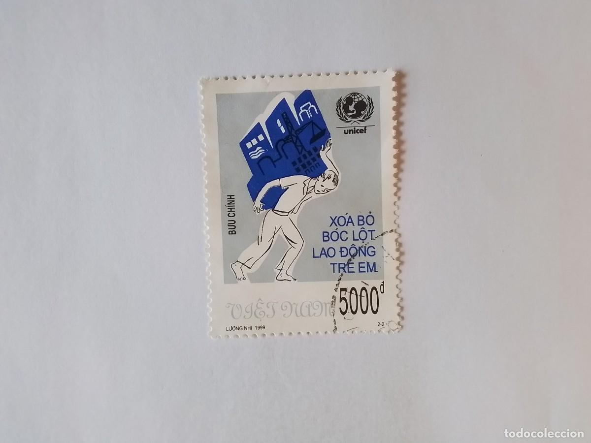 Sellos: A&Ntilde;O 1999 VIETNAM SELLO USADO