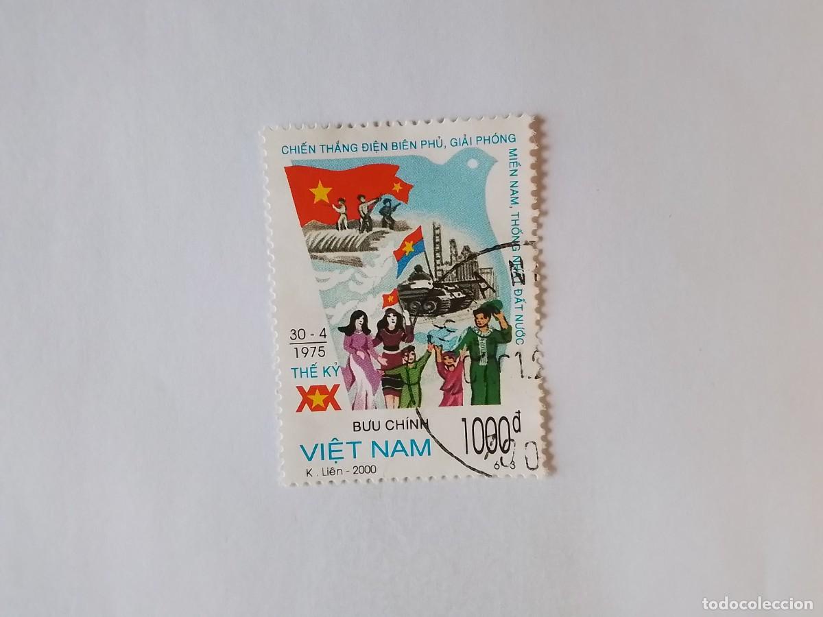 Sellos: A&Ntilde;O 2000 VIETNAM SELLO USADO