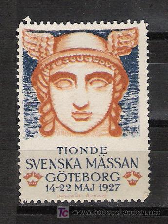 Sellos: 0052 GOTEBORG 1927   0052 - Foto 1