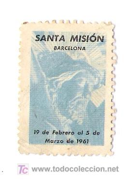 Sellos: SANTA MISION -BARCELONA 1961 - Foto 1
