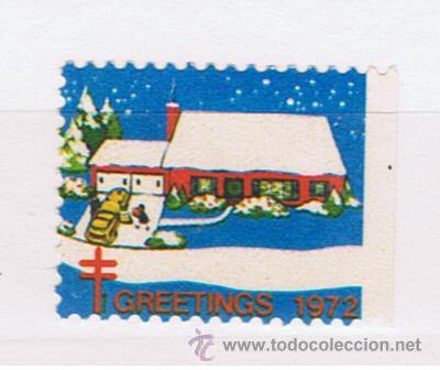 Sellos: greetings 1972 lucha antituberculosis  nueva** - Foto 1