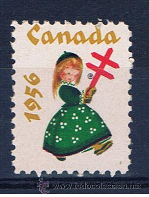 Sellos: canada 1956 lucha antituberculosis  nueva** - Foto 1